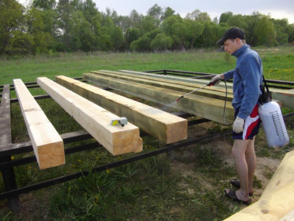  обработка деревянных конструкций: разновидности пропиток и .